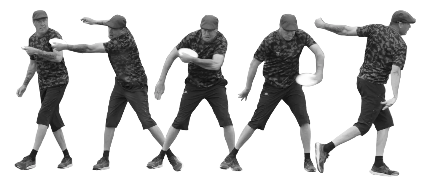Left Hand Backhand Hyzer
